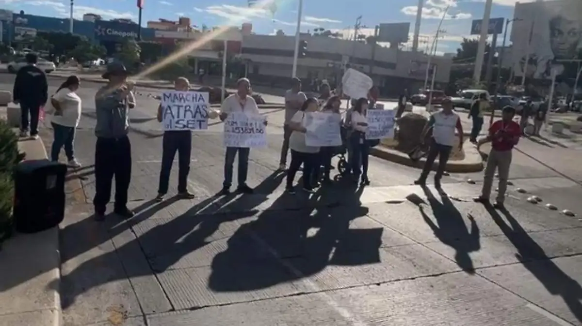 Manifestación trabajadores hacienda